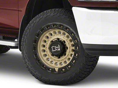 Black Rhino Sentinel Desert Sand 8-Lug Wheel; 20x9.5; 12mm Offset (10-18 RAM 3500 SRW)