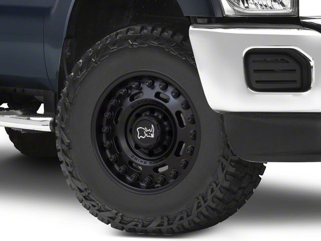 Black Rhino Axle Matte Black 8-Lug Wheel; 17x9.5; 6mm Offset (11-16 F-250 Super Duty)