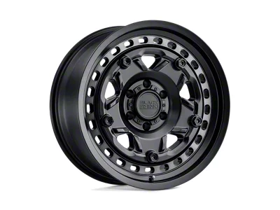 Black Rhino Grange Matte Black with Machined Tinted Ring 8-Lug Wheel; 18x9; -18mm Offset (11-16 F-250 Super Duty)