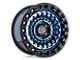 Black Rhino Sentinel Cobalt Blue with Black Ring 8-Lug Wheel; 20x9.5; -18mm Offset (11-16 F-250 Super Duty)