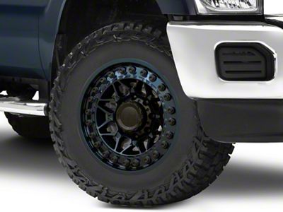 Black Rhino Alpha Midnight Blue 8-Lug Wheel; 18x9; 0mm Offset (11-16 F-350 Super Duty SRW)