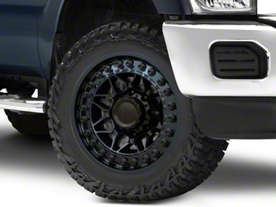 Black Rhino Alpha Midnight Blue 8-Lug Wheel; 20x10; -18mm Offset (11-16 F-350 Super Duty SRW)