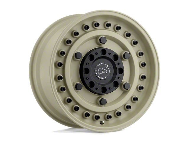 Black Rhino Armory Desert Sand 6-Lug Wheel; 20x9.5; 6mm Offset (14-18 Sierra 1500)