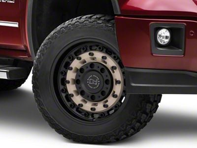 Black Rhino Arsenal Sand On Black 6-Lug Wheel; 20x9.5; 0mm Offset (14-18 Sierra 1500)