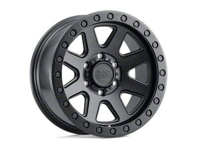 Black Rhino Baker Matte Black 6-Lug Wheel; 18x9; -18mm Offset (14-18 Sierra 1500)