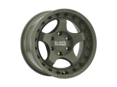 Black Rhino Bantam Olive Drab Green 6-Lug Wheel; 18x9; 12mm Offset (14-18 Sierra 1500)