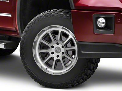 Black Rhino Chase Brushed Gunmetal 6-Lug Wheel; 17x9; 12mm Offset (14-18 Sierra 1500)