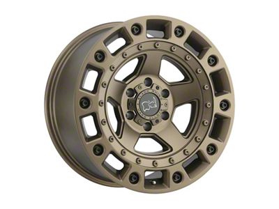Black Rhino Cinco Bronze with Black Bolts 6-Lug Wheel; 20x9.5; 12mm Offset (14-18 Sierra 1500)