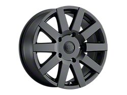 Black Rhino Journey Matte Black 6-Lug Wheel; 18x8; 35mm Offset (14-18 Sierra 1500)