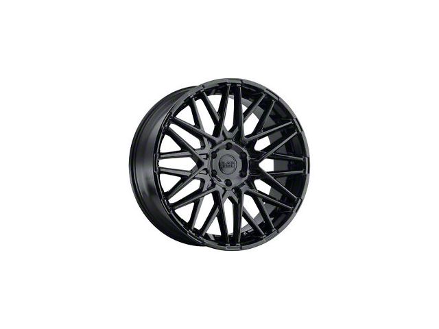 Black Rhino Morocco Gloss Black 6-Lug Wheel; 22x10; 10mm Offset (14-18 Sierra 1500)