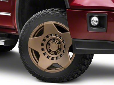 Black Rhino Muzzle Matte Bronze 6-Lug Wheel; 20x9; -18mm Offset (14-18 Sierra 1500)