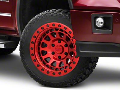 Black Rhino Primm Candy Red with Black Bolts 6-Lug Wheel; 20x9.5; 12mm Offset (14-18 Sierra 1500)