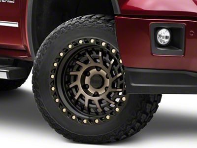 Black Rhino Shredder Matte Black with Machined Dark Tint 6-Lug Wheel; 20x9.5; -12mm Offset (14-18 Sierra 1500)