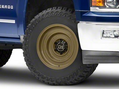 Black Rhino Solid Gloss Alligator Green 6-Lug Wheel; 17x9.5; -12mm Offset (14-18 Sierra 1500)