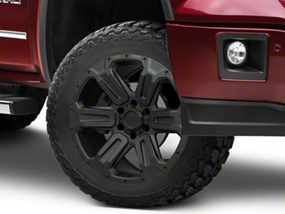 Black Rhino Wanaka Matte Black 6-Lug Wheel; 20x9; -18mm Offset (14-18 Sierra 1500)