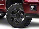 Black Rhino Wanaka Matte Black 6-Lug Wheel; 18x9; -18mm Offset (14-18 Sierra 1500)