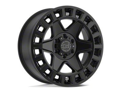 Black Rhino York Matte Black 6-Lug Wheel; 20x9; 12mm Offset (14-18 Sierra 1500)