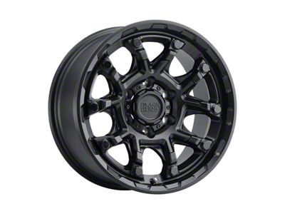 Black Rhino Ark Matte Black 6-Lug Wheel; 20x9; 12mm Offset (14-18 Silverado 1500)