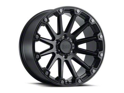 Black Rhino Pinnacle Semi Gloss Black with Gunmetal Bolts 6-Lug Wheel; 20x9; 12mm Offset (14-18 Silverado 1500)