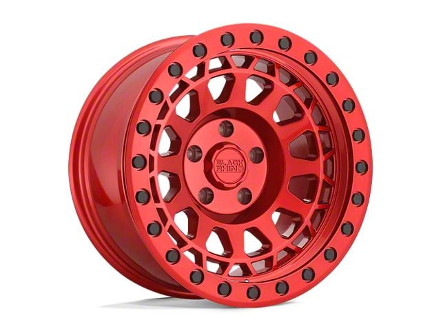 Black Rhino Primm Candy Red with Black Bolts 6-Lug Wheel; 20x9.5; 12mm Offset (14-18 Silverado 1500)