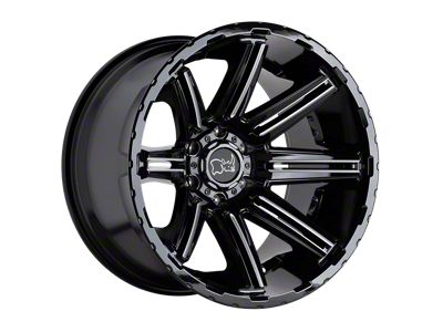 Black Rhino Rampage Gloss Black 6-Lug Wheel; 20x12; -44mm Offset (14-18 Silverado 1500)