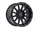 Black Rhino Revolution Matte Black 6-Lug Wheel; 18x9; 12mm Offset (14-18 Silverado 1500)