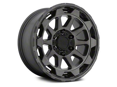 Black Rhino Rotor Matte Gunmetal 6-Lug Wheel; 18x9; -18mm Offset (14-18 Silverado 1500)