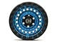 Black Rhino Sentinel Cobalt Blue with Black Ring 6-Lug Wheel; 17x8.5; -10mm Offset (14-18 Silverado 1500)