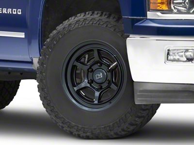 Black Rhino Shogun Gloss Midnight Blue 6-Lug Wheel; 17x8.5; 20mm Offset (14-18 Silverado 1500)