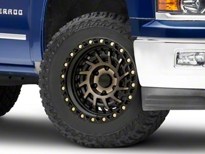 Black Rhino Shredder Matte Black with Machined Dark Tint 6-Lug Wheel; 20x9.5; -12mm Offset (14-18 Silverado 1500)
