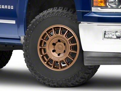 Black Rhino Voll Matte Bronze 6-Lug Wheel; 17x8.5; 25mm Offset (14-18 Silverado 1500)