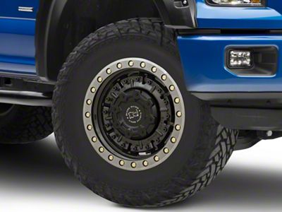 Black Rhino Abrams Gloss Gunblack with Machined Dark Tint 6-Lug Wheel; 18x9.5; 12mm Offset (15-20 F-150)
