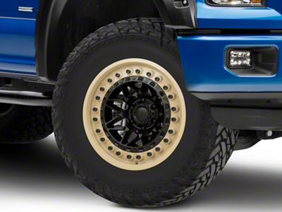 Black Rhino Alpha Matte Black with Sand Lip 6-Lug Wheel; 18x9; 0mm Offset (15-20 F-150)