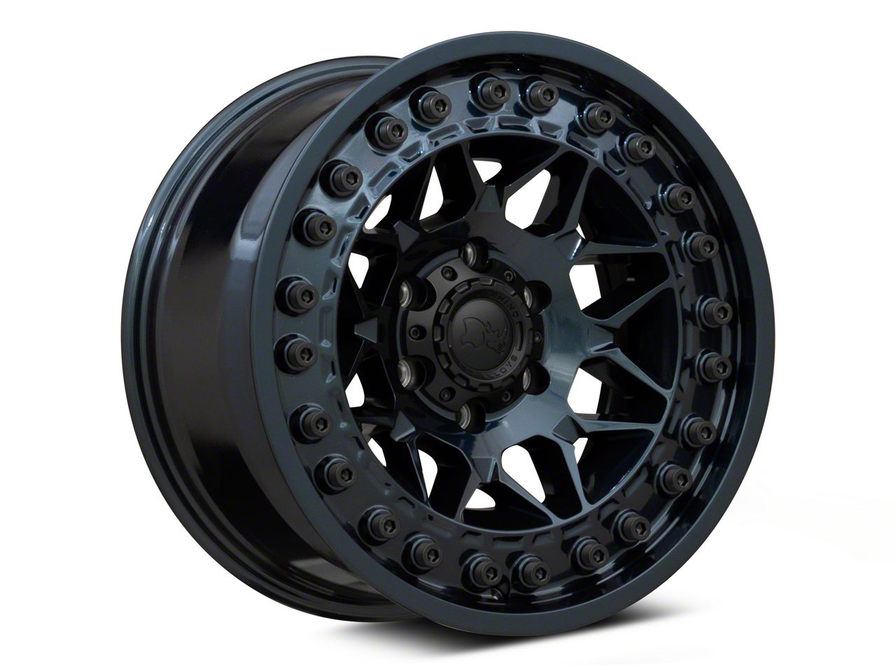 Black Rhino F-150 Alpha Midnight Blue 6-Lug Wheel; 18x9 Black Rhino F-150 Alpha Midnight Blue 6-Lug Wheel; 18x9