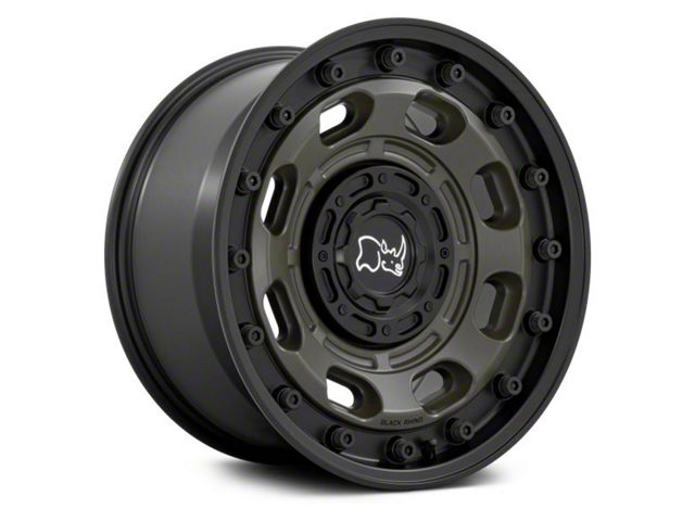 Black Rhino Atlas Olive Drab Green 6-Lug Wheel; 20x10; -18mm Offset (15-20 F-150)