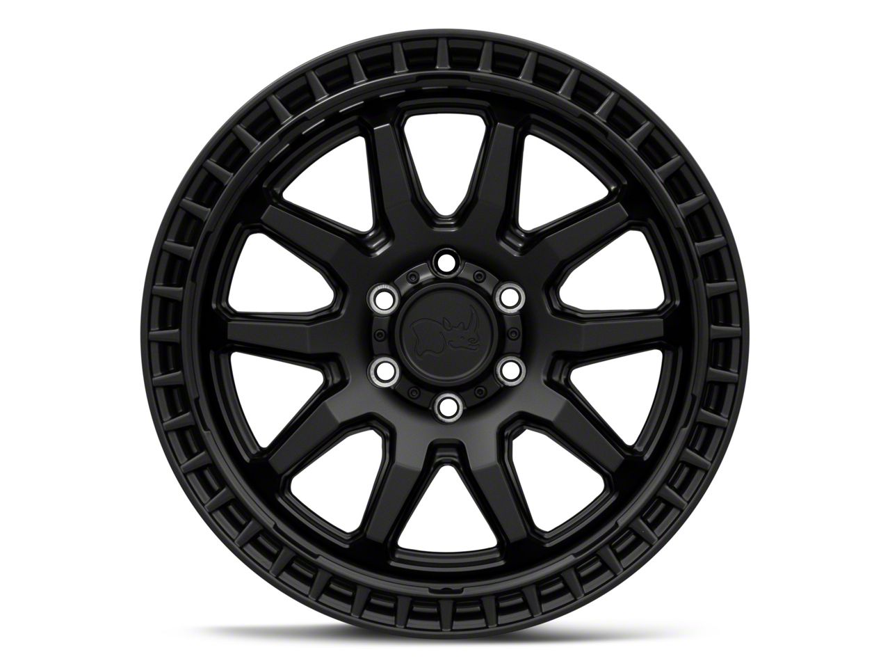 Black Rhino F-150 Calico Matte Black 6-Lug Wheel; 20x9; 0mm