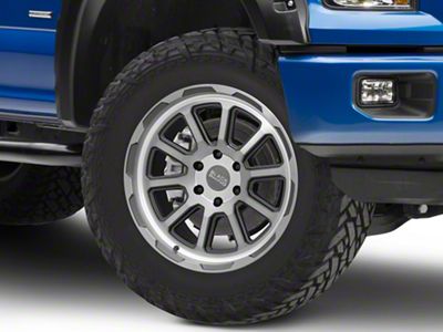 Black Rhino Chase Brushed Gunmetal 6-Lug Wheel; 20x9; 12mm Offset (15-20 F-150)