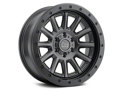 Black Rhino Dugger Gunblack 6-Lug Wheel; 17x8.5; 10mm Offset (15-20 F-150)