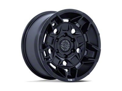 Black Rhino Guard Matte Black 6-Lug Wheel; 17x8.5; 0mm Offset (15-20 F-150)