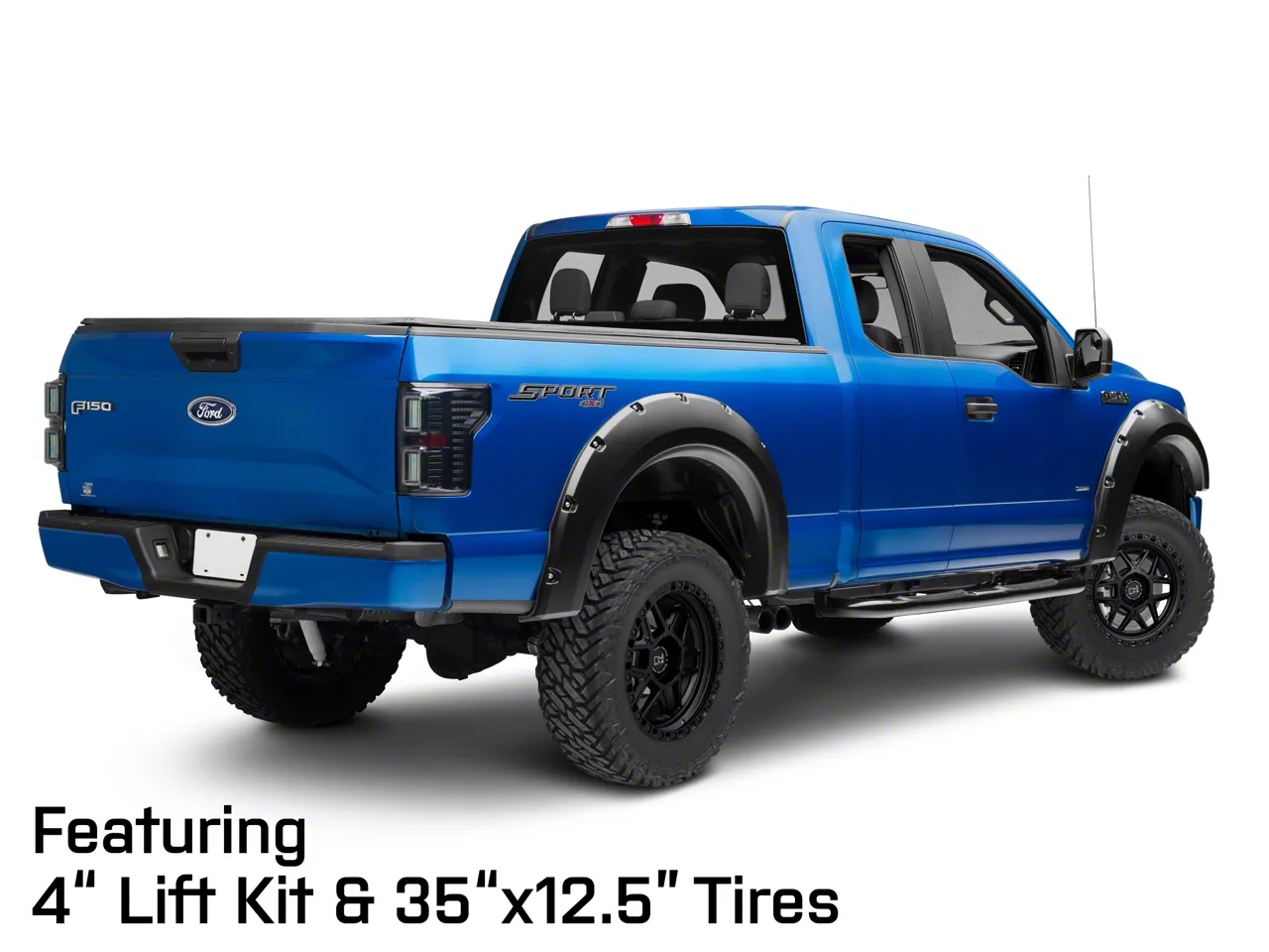 Black Rhino F-150 Kelso Matte Black 6-Lug Wheel; 20x9; 12mm