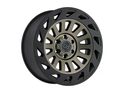 Black Rhino Madness Dark Tint Machined Face 6-Lug Wheel; 18x9; 12mm Offset (15-20 F-150)