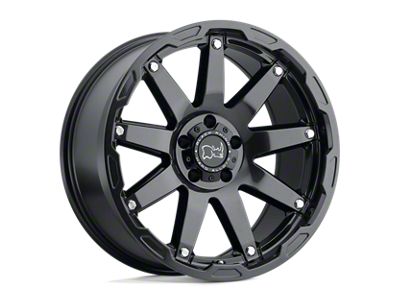 Black Rhino Oceano Gloss Gun Black with Stainless Bolts 6-Lug Wheel; 18x9.5; 12mm Offset (15-20 F-150)