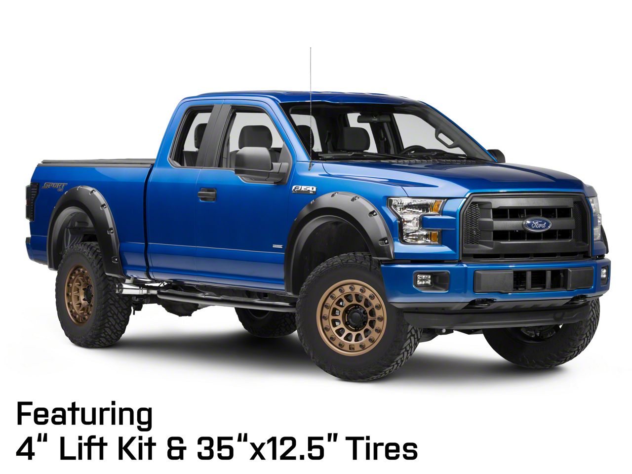 Black Rhino F-150 Outback Matte Bronze 6-Lug Wheel; 18x8.5; 0mm