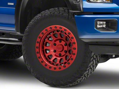 Black Rhino Primm Candy Red with Black Bolts 6-Lug Wheel; 17x9; 0mm Offset (15-20 F-150)