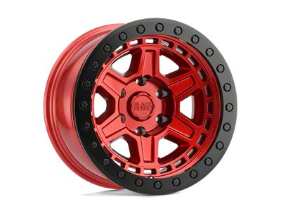 Black Rhino Reno Candy Red with Black Ring and Bolts 6-Lug Wheel; 20x9.5; 12mm Offset (15-20 F-150)