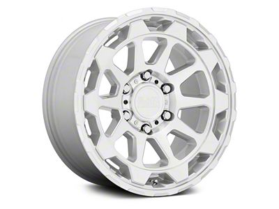 Black Rhino Rotor Gloss Silver 6-Lug Wheel; 18x9; 12mm Offset (15-20 F-150)