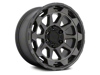 Black Rhino Rotor Matte Gunmetal 6-Lug Wheel; 17x8.5; 12mm Offset (15-20 F-150)