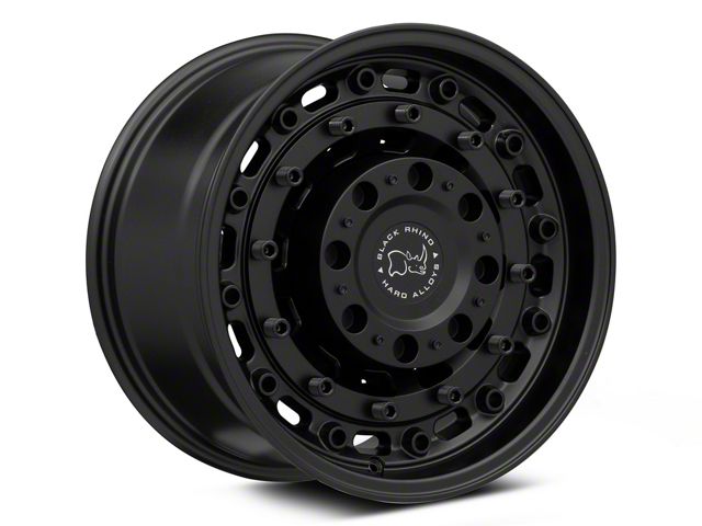 Black Rhino Arsenal Textured Matte Black 8-Lug Wheel; 20x12; -44mm Offset (15-19 Sierra 2500 HD)