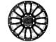 Black Rhino Pinatubo Gloss Black Milled 8-Lug Wheel; 20x9.5; -18mm Offset (15-19 Sierra 2500 HD)