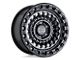 Black Rhino Sentinel Matte Black 8-Lug Wheel; 17x8.5; 0mm Offset (15-19 Sierra 2500 HD)